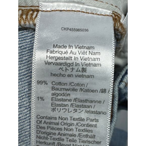 Madewell Women's The Perfect Vintage Blue Denim Jeans - Size 25 (26x27) - Picture 6 of 6